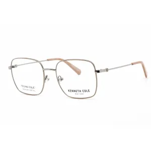 Kenneth Cole New York Women's Eyeglasses - Full Rim Shiny Pink Metal | KC0348 072