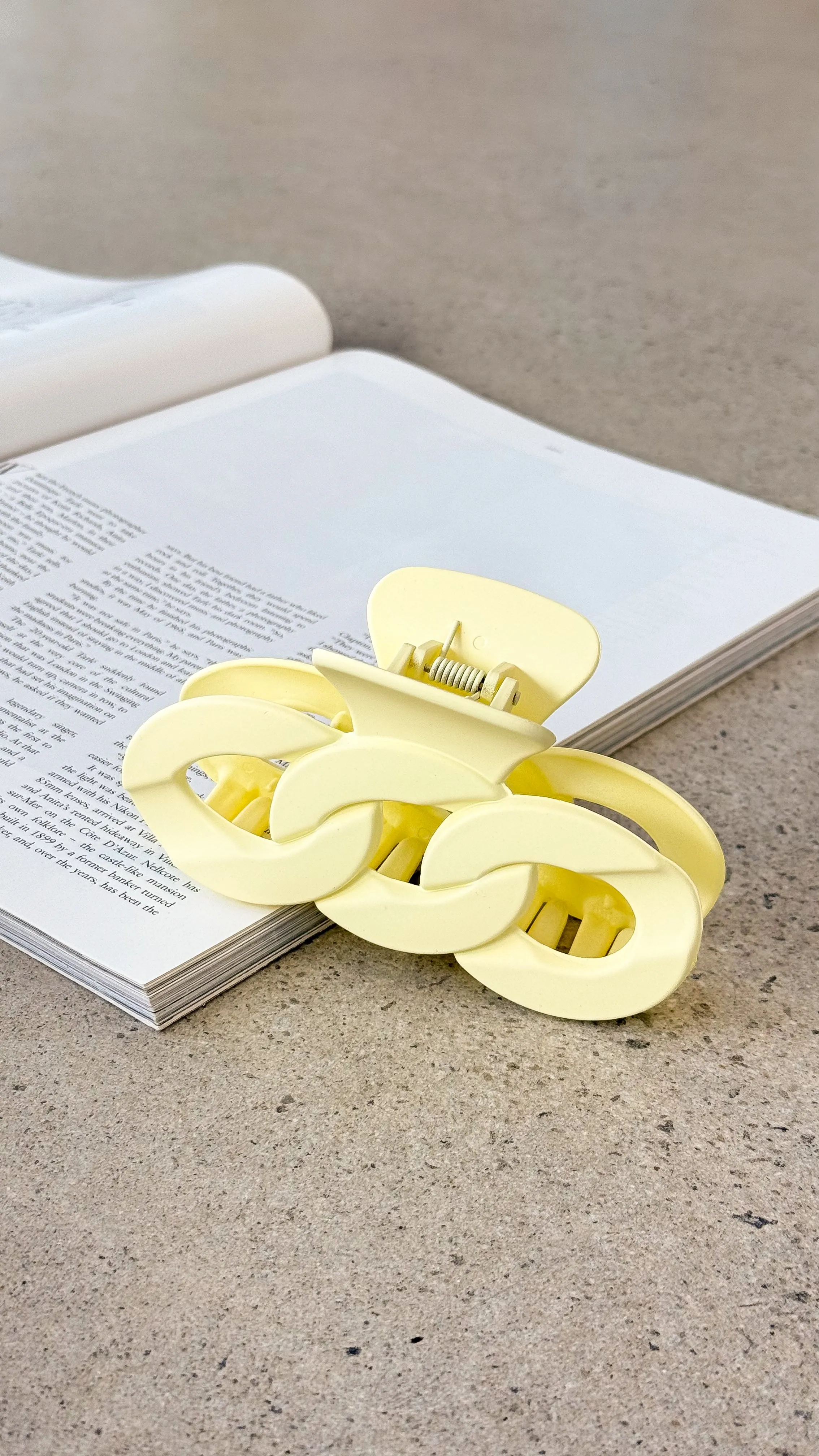 Link Clip - Yellow