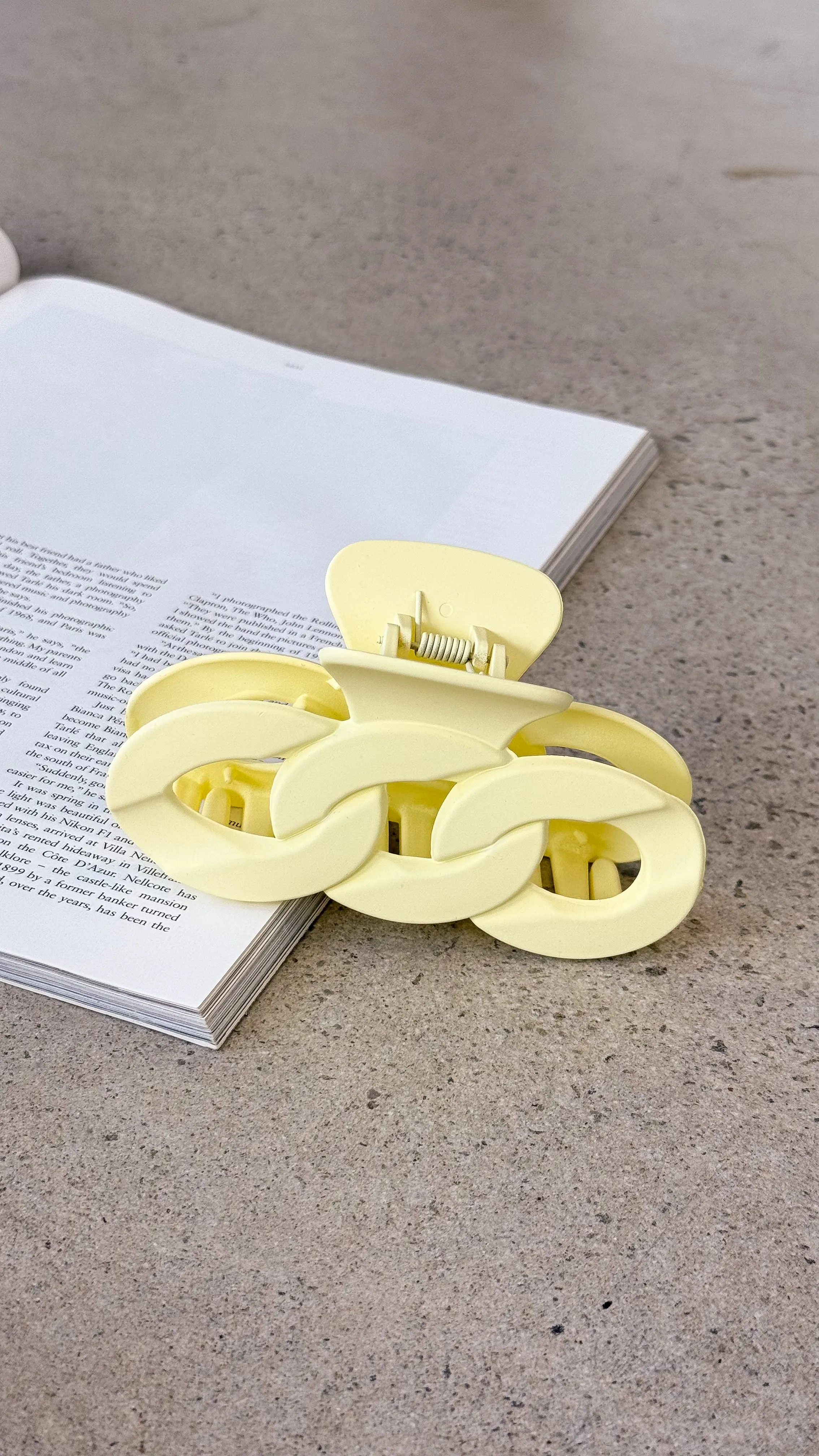 Link Clip - Yellow