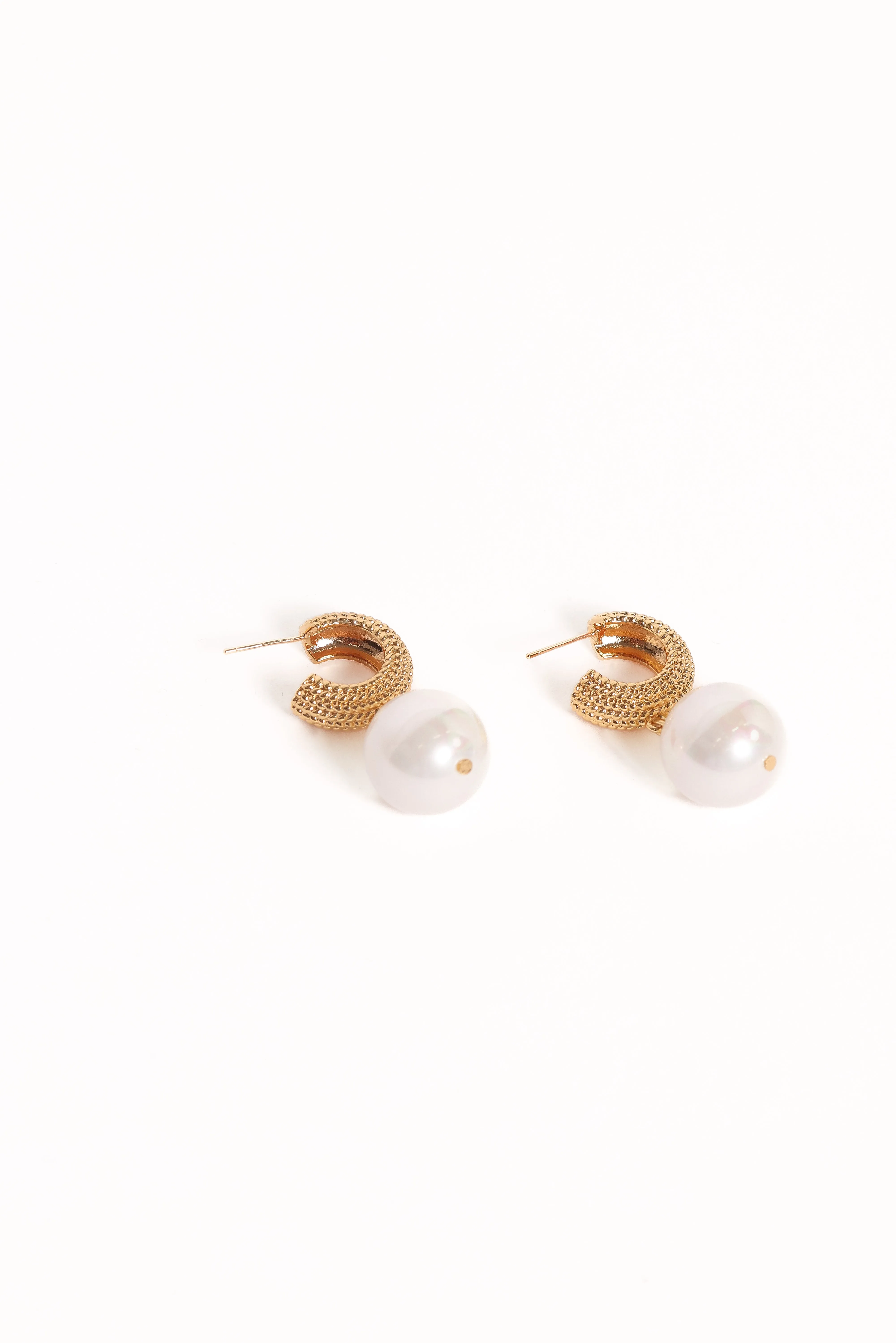 Luciana Earrings - Gold/Pearl