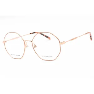 Marc Jacobs Women's Eyeglasses - Gold Nude Full Rim Geometric Frame | MARC 622 0BKU 00