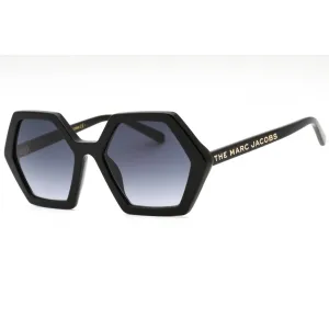 Marc Jacobs Women's Sunglasses - Black Plastic Geometric Frame | MARC 521/S 0807 9O