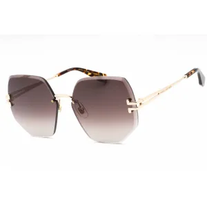 Marc Jacobs Women's Sunglasses - Gold Havana Metal Geometric Frame | MJ 1090/S 006J HA