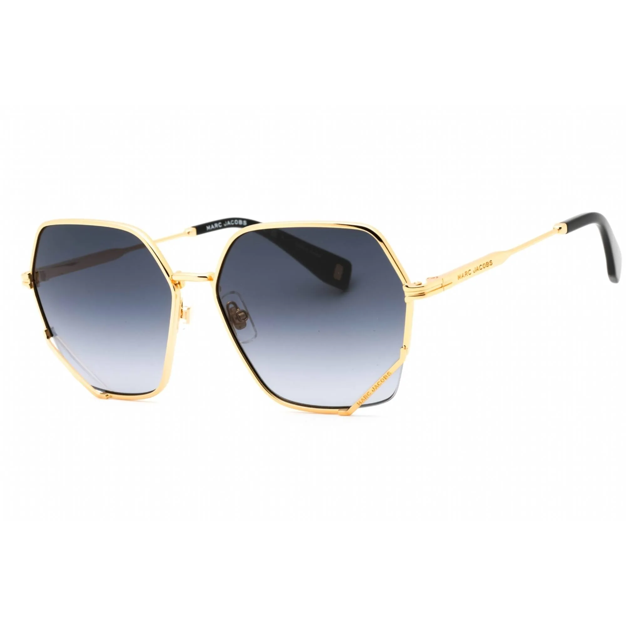 Marc Jacobs Women's Sunglasses - Yellow Gold Metal Geometric Frame | MJ 1005/S 0001 9O