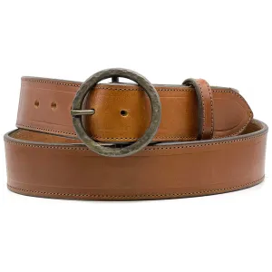 Meridian Farm Hammered Steel Circle Buckle 1.5 - Brass