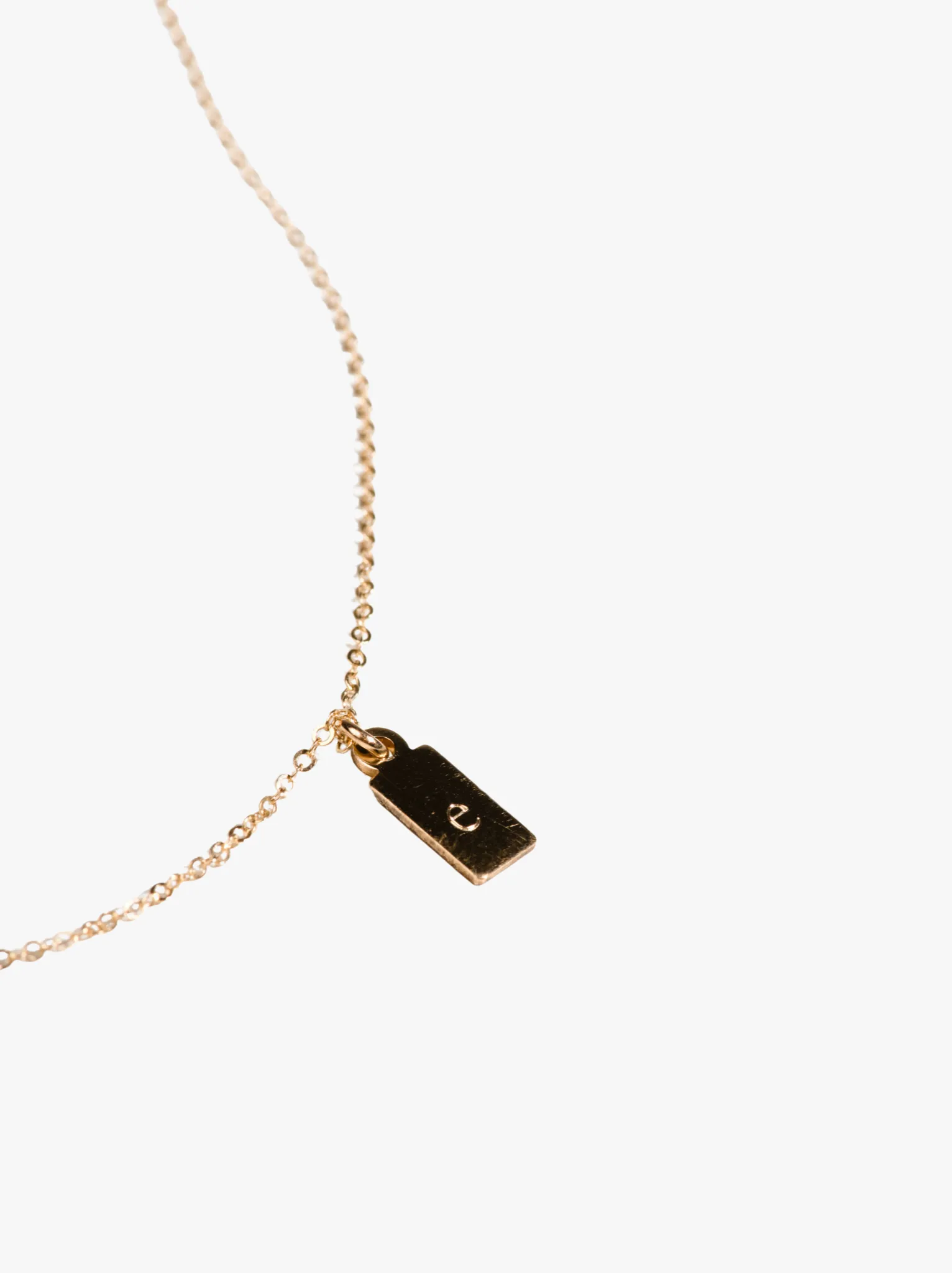 Mini Dog Tag Necklace