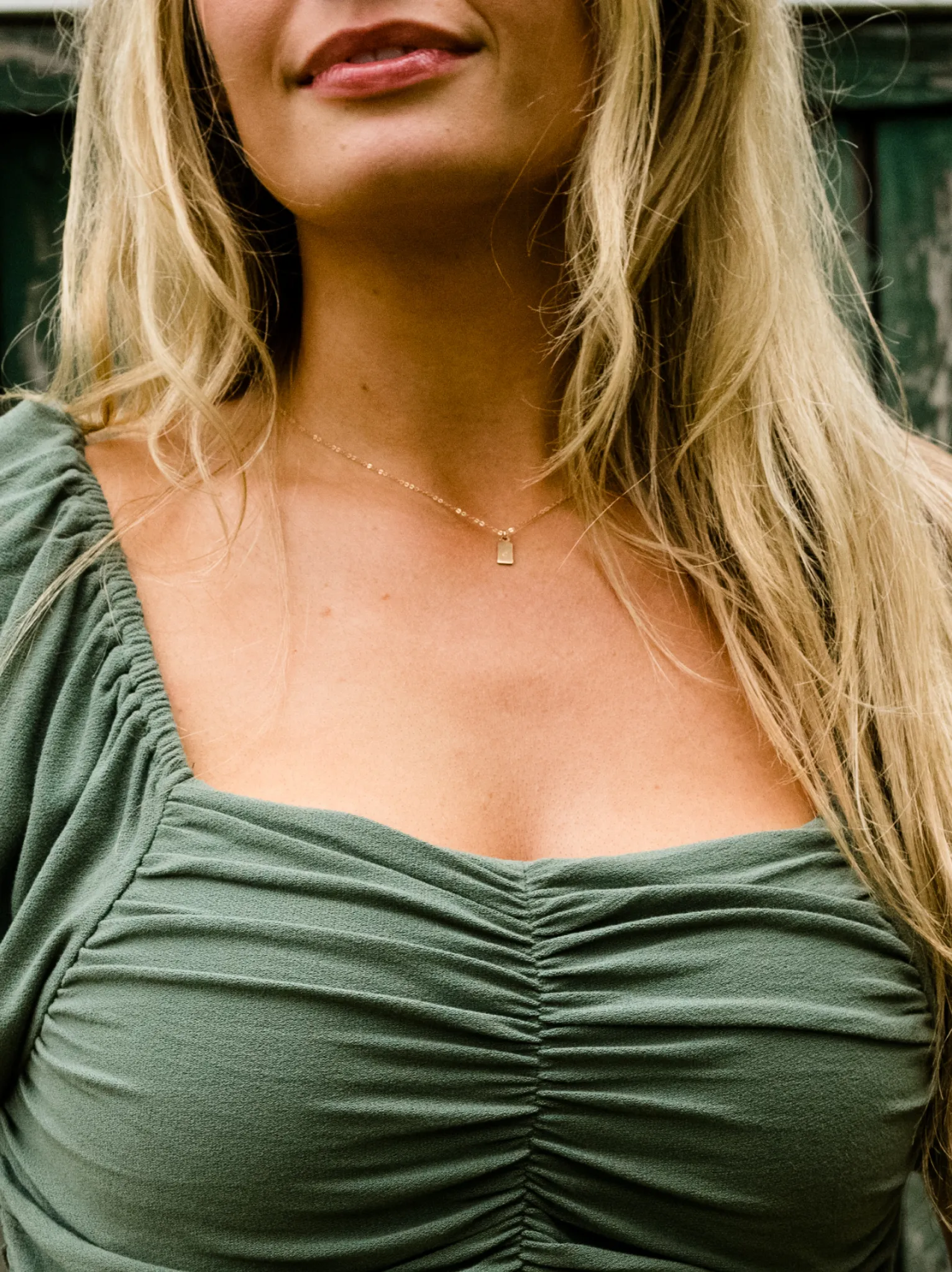Mini Dog Tag Necklace