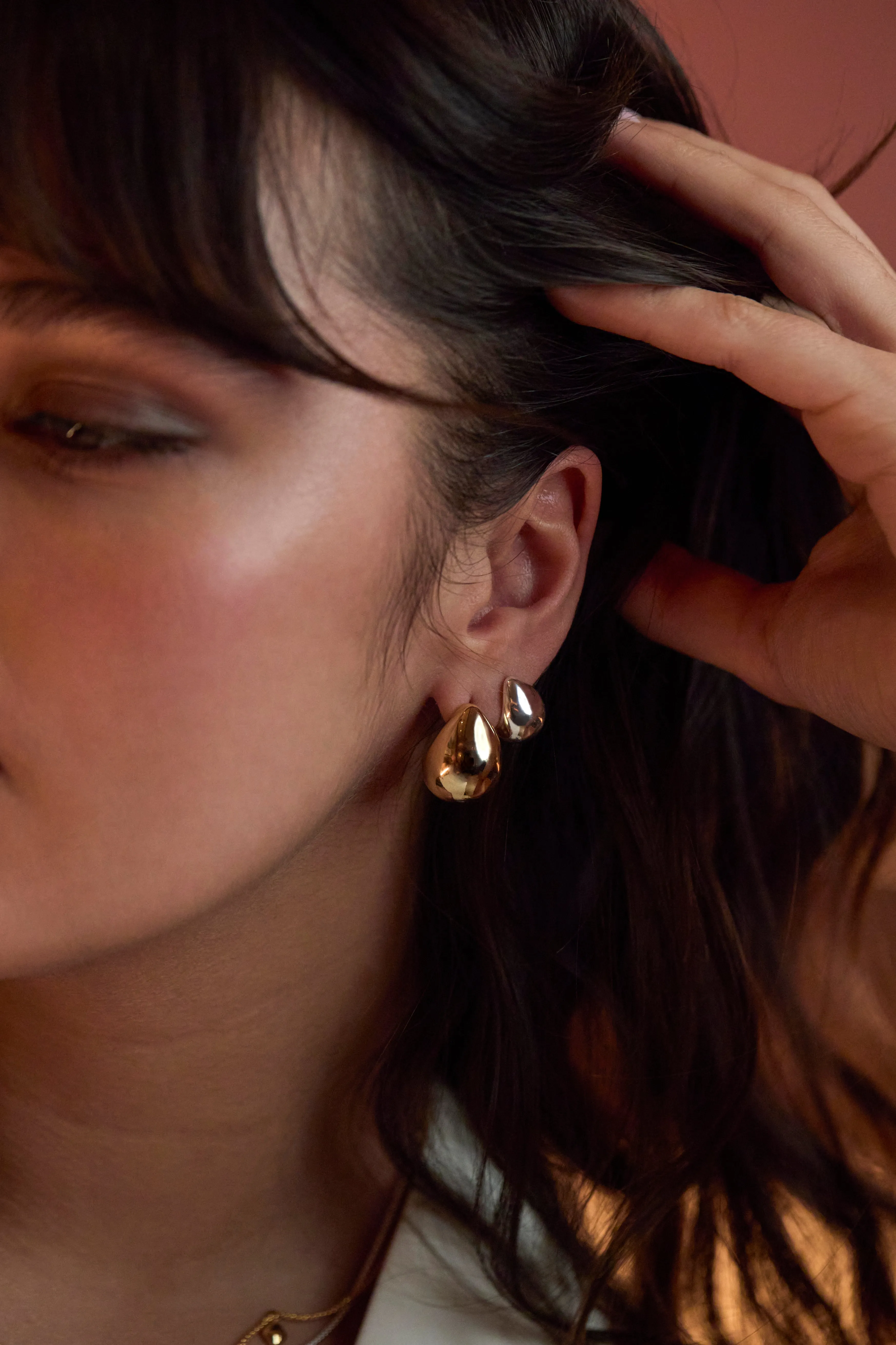 Mini Teardrop Earrings