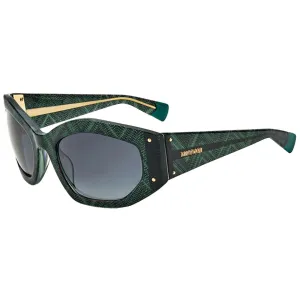 Missoni Women's Sunglasses - Green Pattern Plastic Geometric Frame | MIS 0001/S 06HO