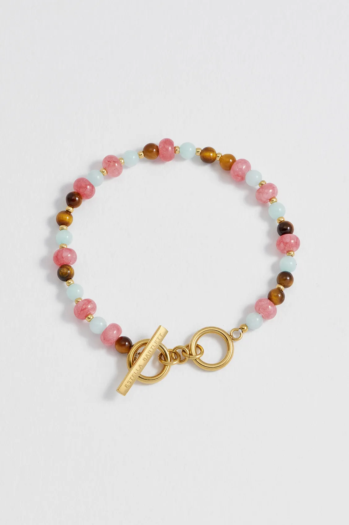 Multi Facet Gemstone Bracelet