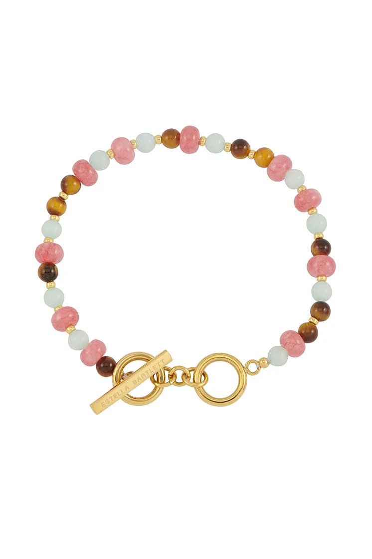 Multi Facet Gemstone Bracelet