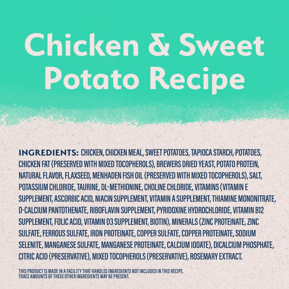 Natural Balance L.I.D. Limited Ingredient Diets Adult Grain Free Sweet Potato & Chicken Dry Dog Food