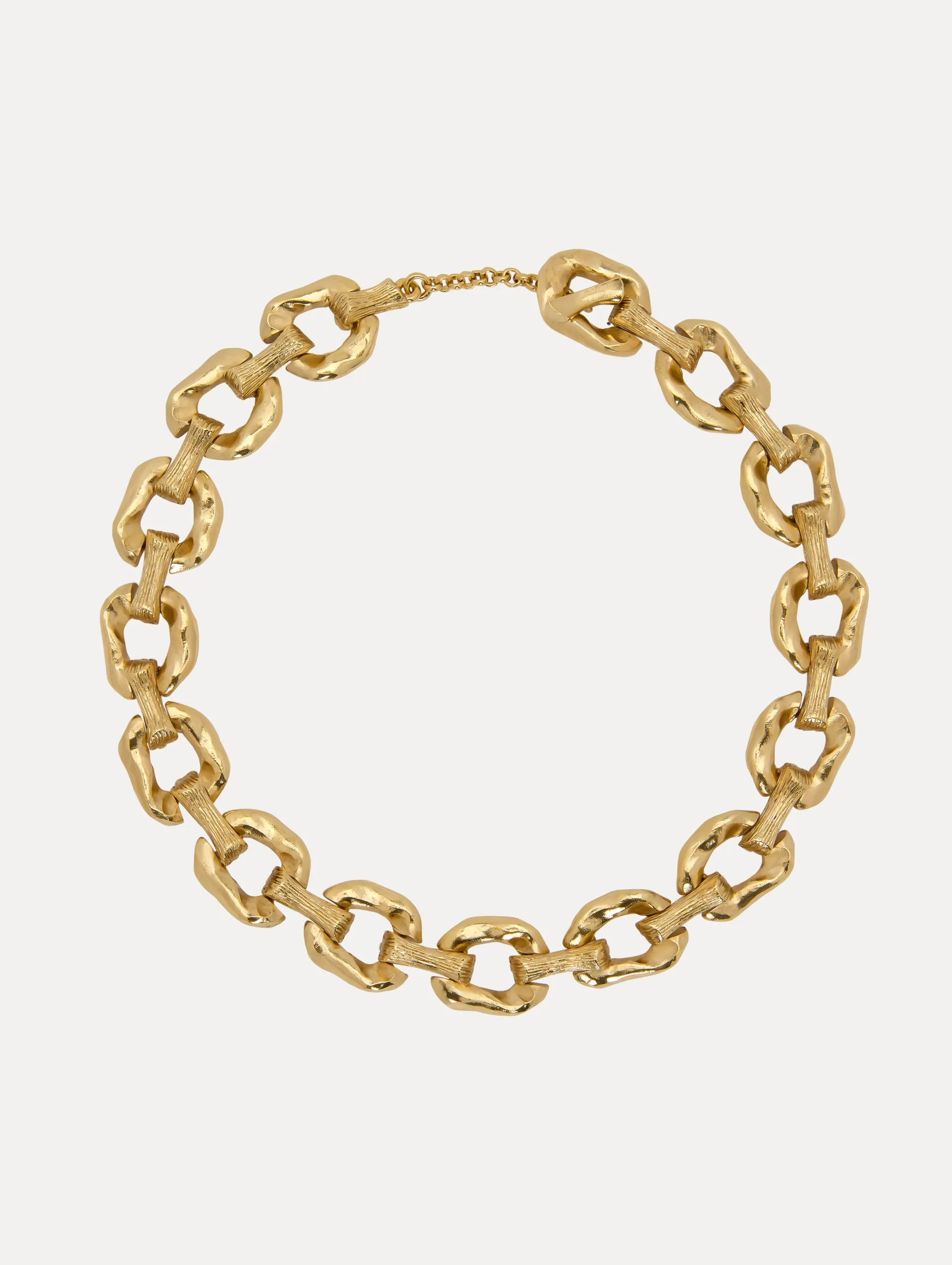 Oversized Chain-Link Necklace