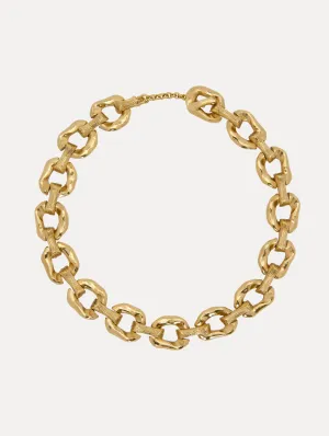 Oversized Chain-Link Necklace