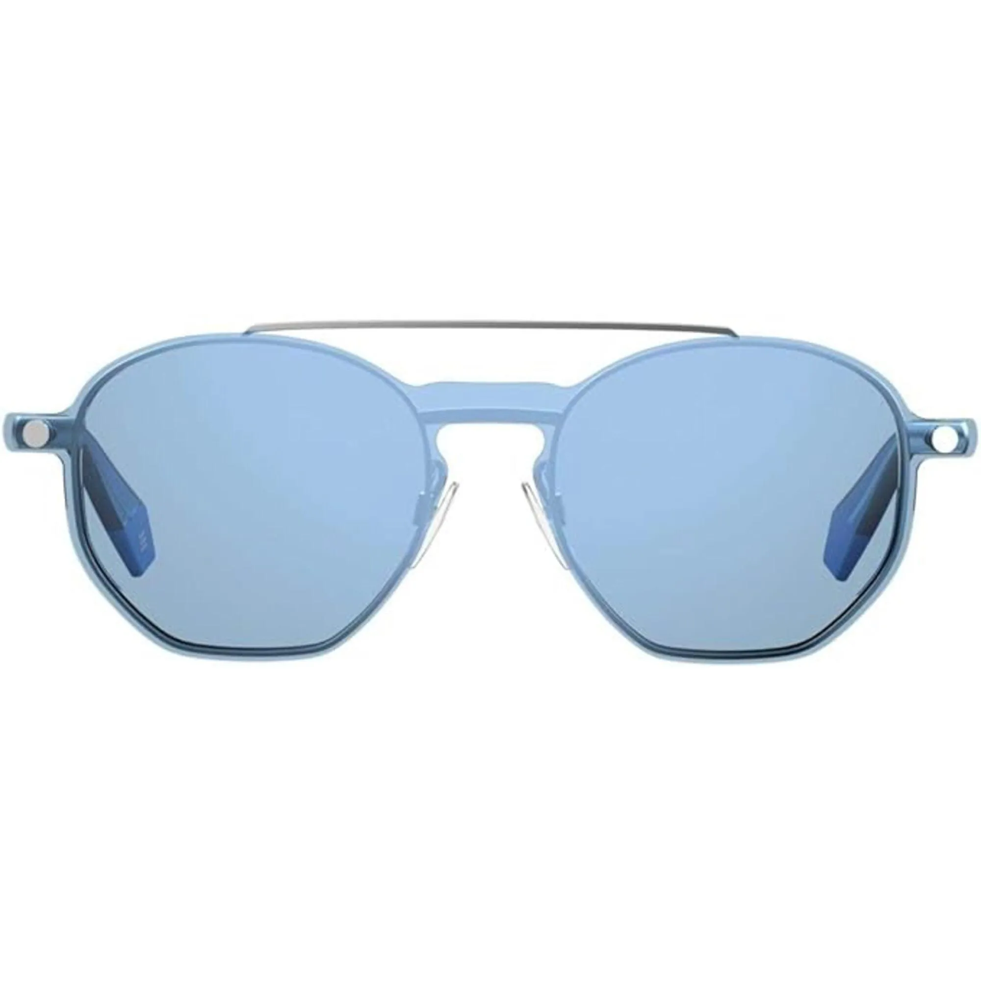 Polaroid Unisex Sunglasses - Blue Geometric Frame | POLAROID PLD 6083/G/CS 0PJP/XN