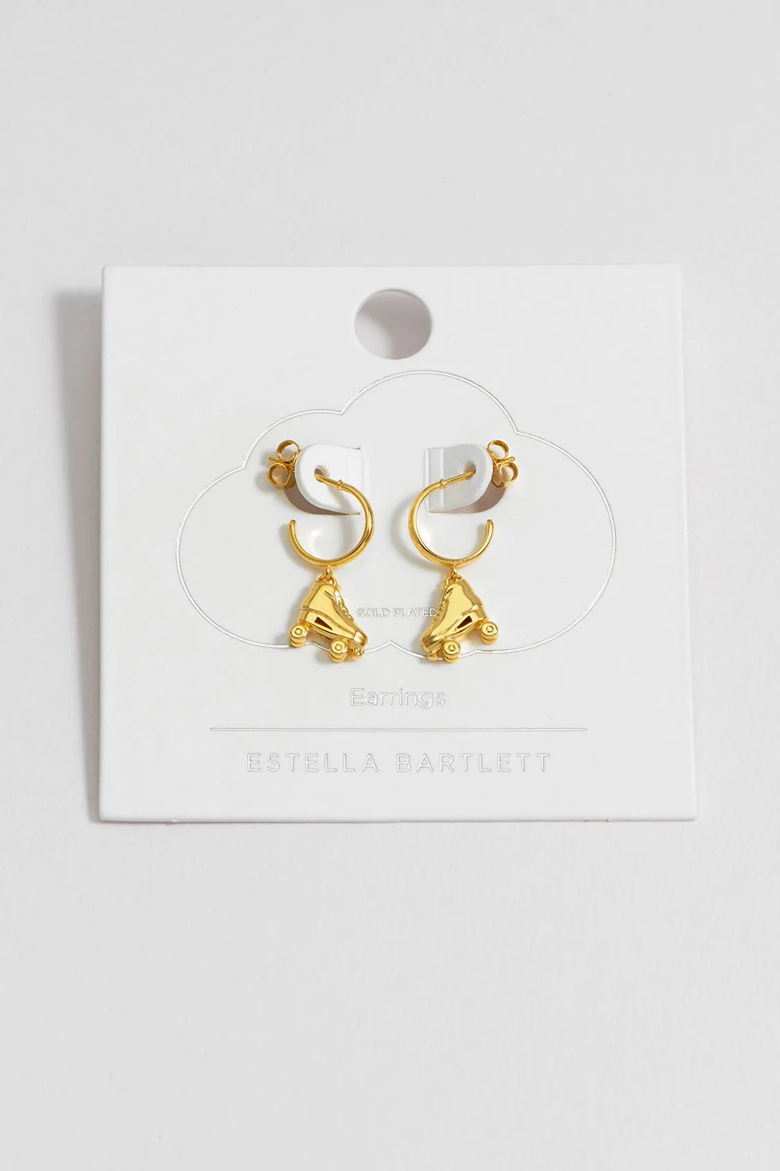 Rollerskate Hoop Earrings