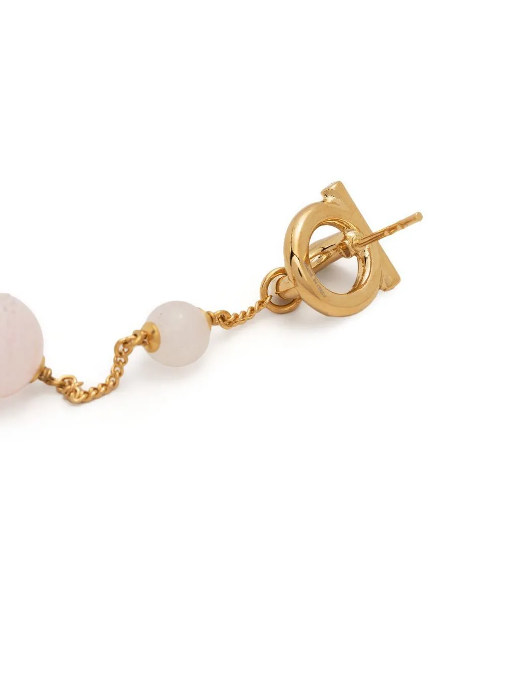 Salvatore Ferragamo Gancini Drop Earrings