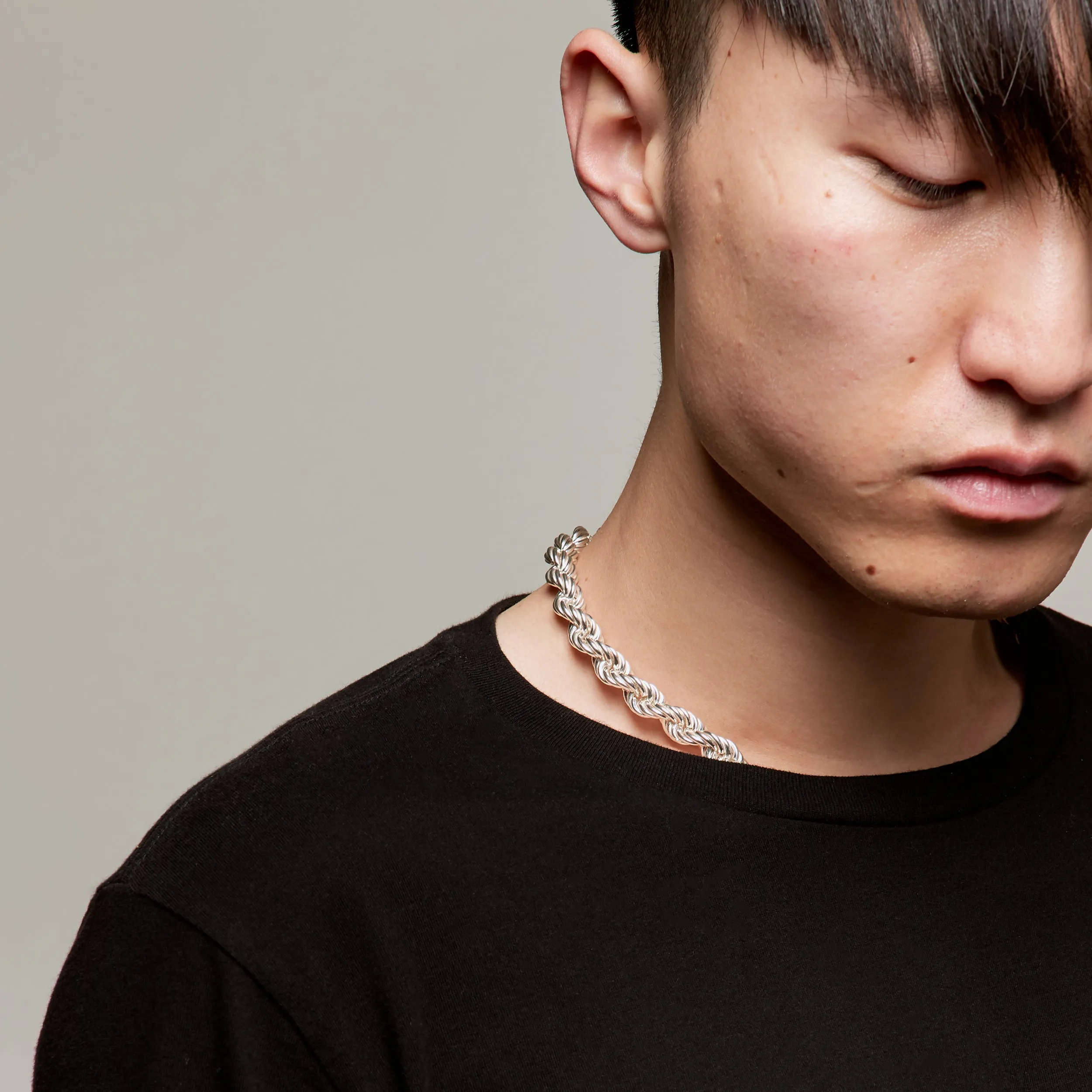 Sterling Silver Papi Eternal Link Chain
