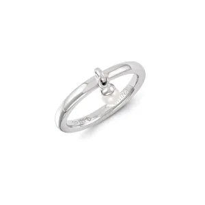 Sterling Silver Stackable Expressions FW Cultured Pearl Ring | QSK1337