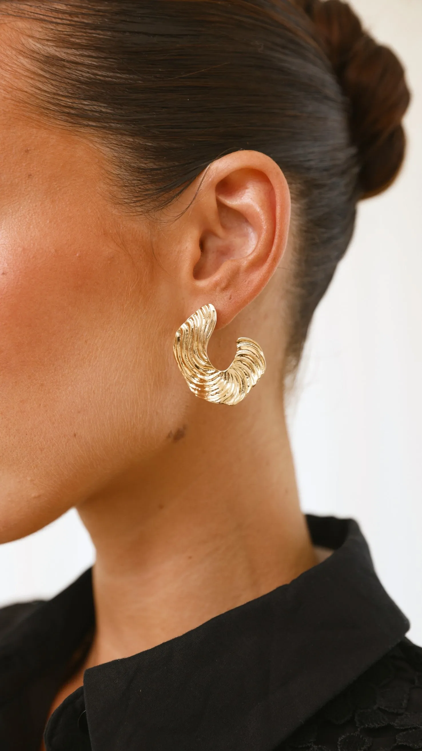 Sunray Earrings - Gold