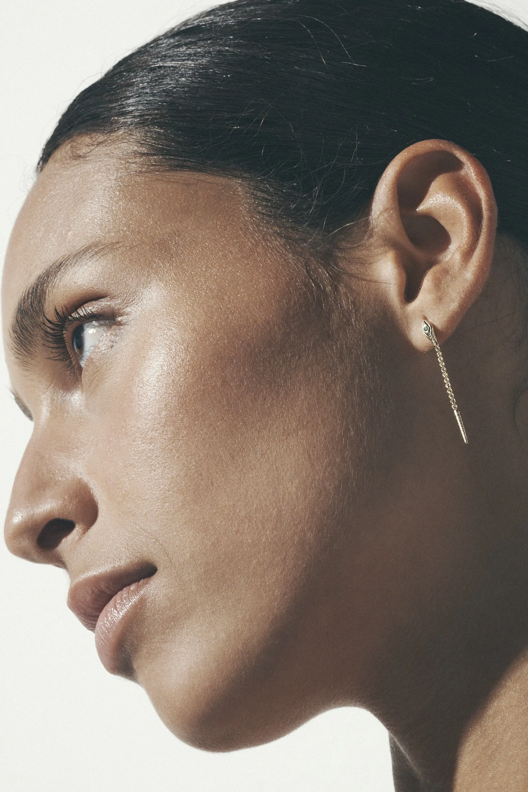 Temple Of The Sun Althea Earring - Gold