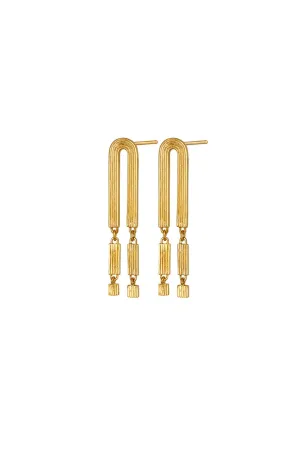 Temple Of The Sun Renata Earring - Gold