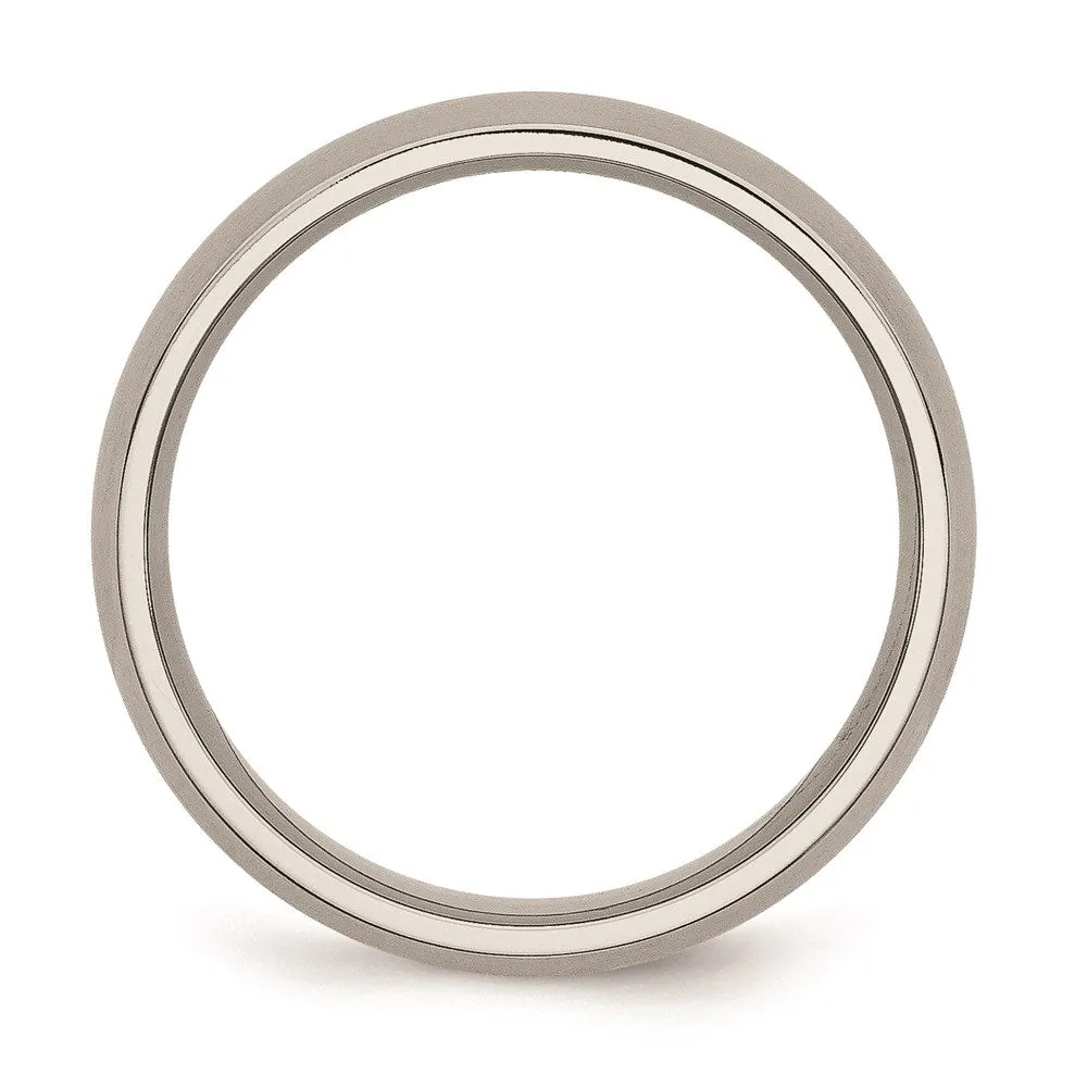 Titanium 6mm Brushed Band | TB25