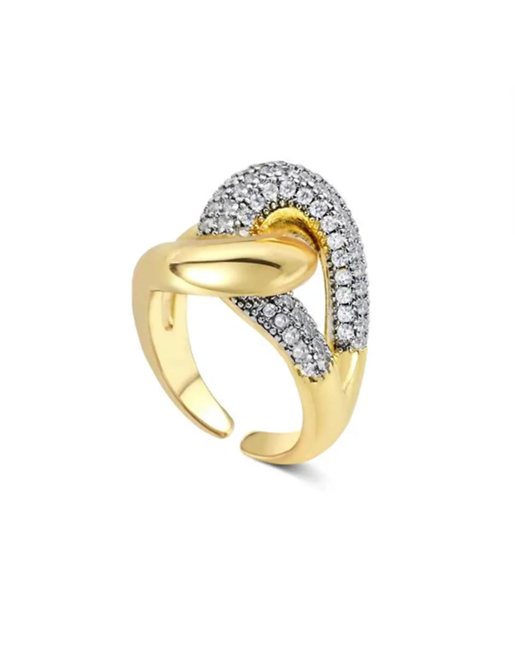 Verity Knot Ring, Gold