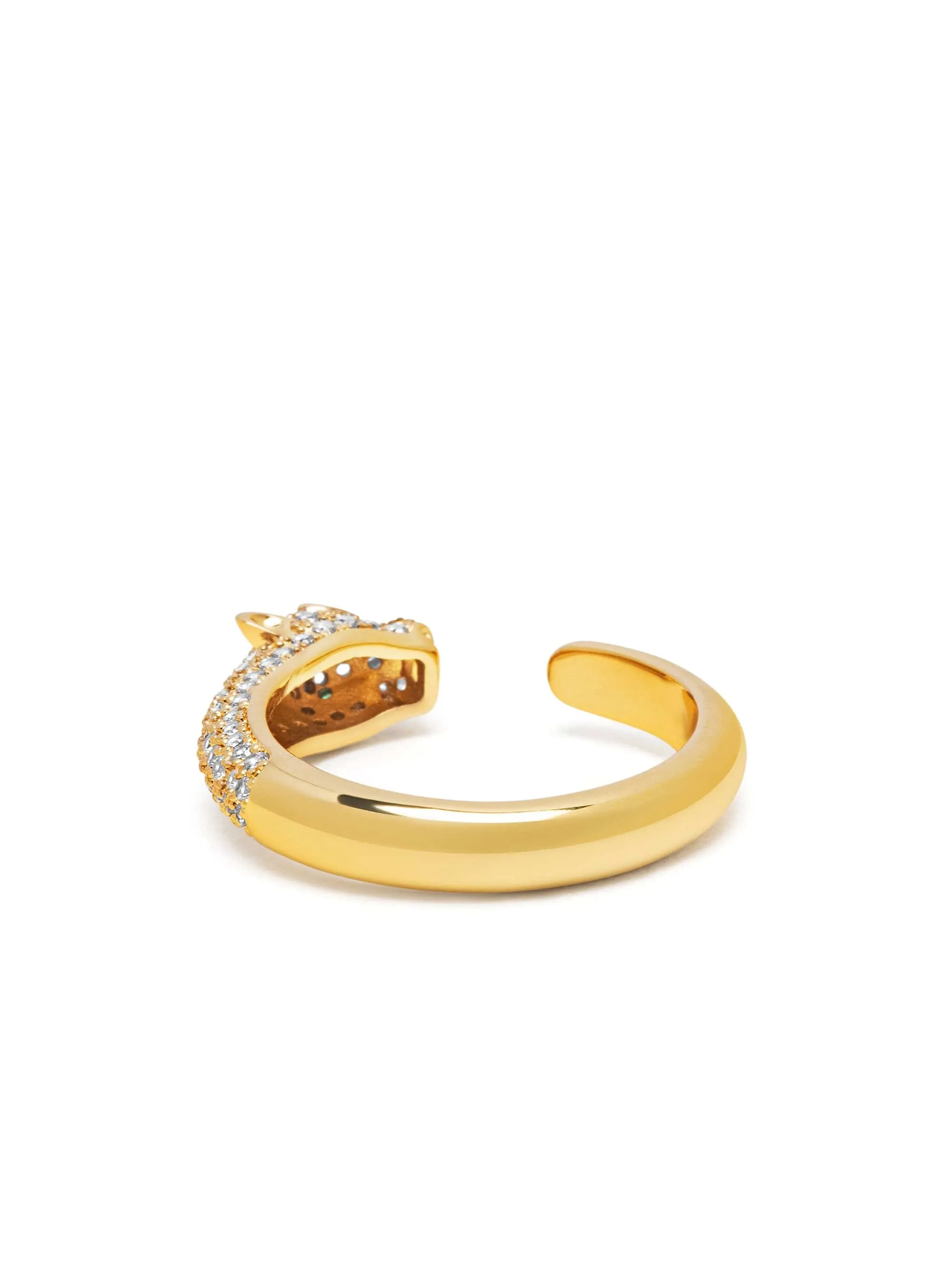 Women's Panther Wrap Ring in Gold