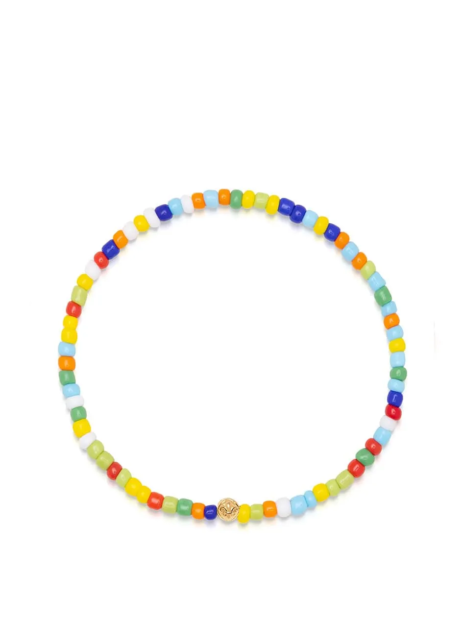 Women's Wristband with Trifocal Mini Beads